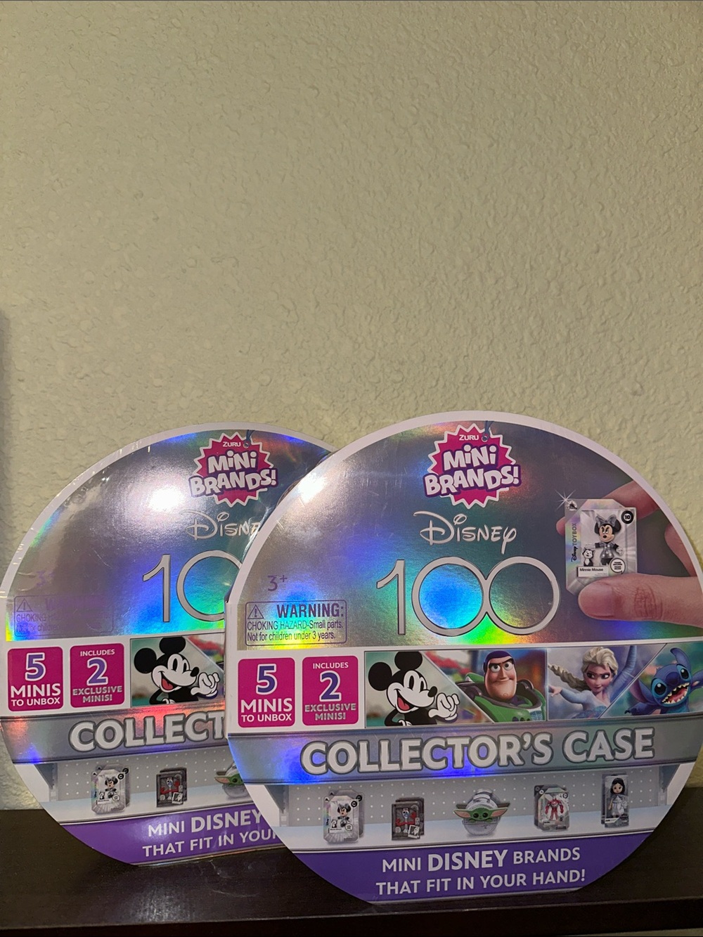 Brand new mini brands DISNEY 100 collectors case